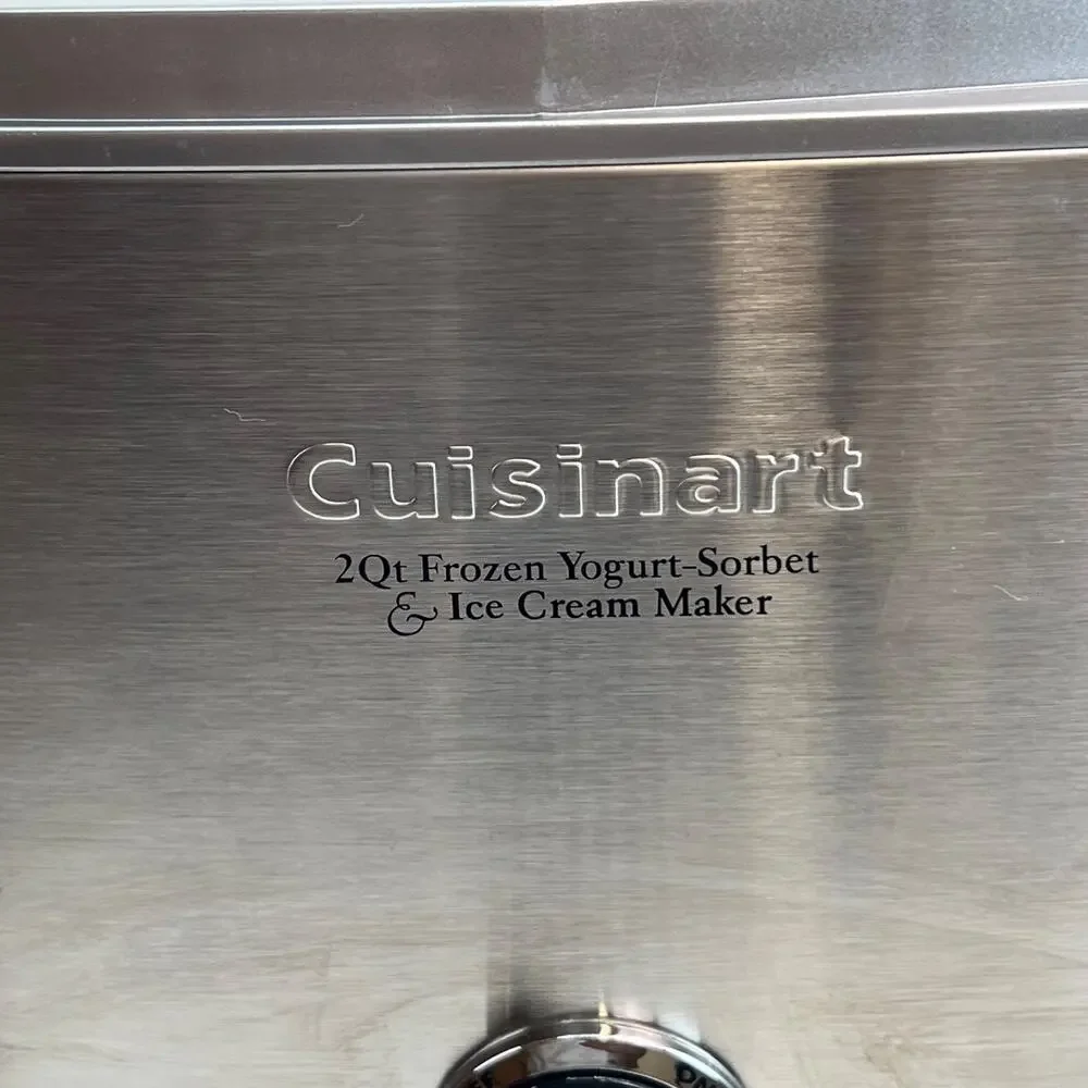 Cuisinart ICE-30BC 2QT Frozen Yogurt Ice Cream Maker Motor Base ONLY Replacement